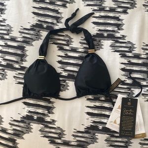 NWT ViX black bikini top